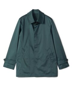 MEN'S BIGI / メンズビギ ステンカラーコート | LIMONTA EAST ストレッチギャバ ステンカラーコート＜ストレッチ・防風・撥水・透湿性＞