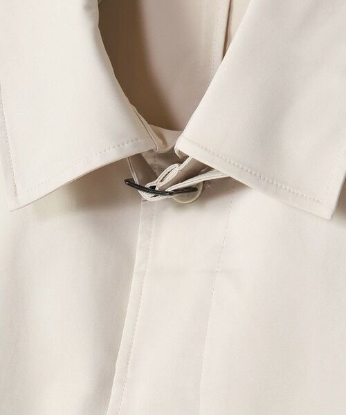 MEN'S BIGI / メンズビギ ステンカラーコート | LIMONTA EAST ストレッチギャバ ステンカラーコート＜ストレッチ・防風・撥水・透湿性＞ | 詳細6