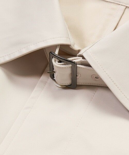 MEN'S BIGI / メンズビギ ステンカラーコート | LIMONTA EAST ストレッチギャバ ステンカラーコート＜ストレッチ・防風・撥水・透湿性＞ | 詳細7