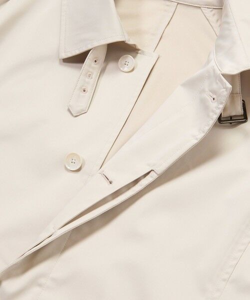 MEN'S BIGI / メンズビギ ステンカラーコート | LIMONTA EAST ストレッチギャバ ステンカラーコート＜ストレッチ・防風・撥水・透湿性＞ | 詳細8