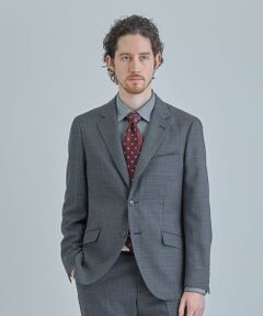 MEN'S BIGI / メンズビギ テーラードジャケット | ミックスヤーン/ホップサックテーラードジャケット