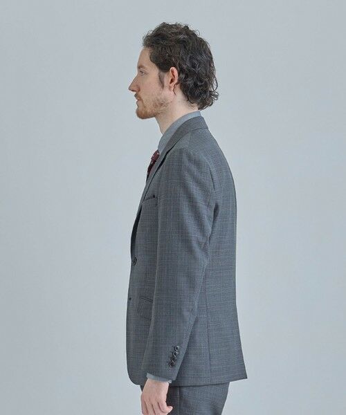 MEN'S BIGI / メンズビギ テーラードジャケット | ミックスヤーン/ホップサックテーラードジャケット | 詳細1
