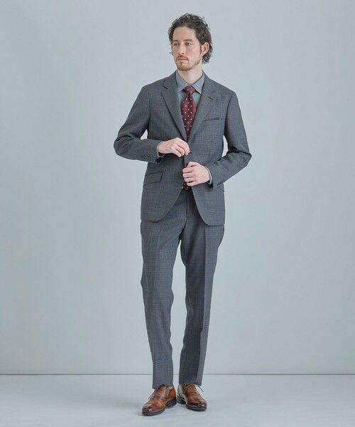 MEN'S BIGI / メンズビギ テーラードジャケット | ミックスヤーン/ホップサックテーラードジャケット | 詳細3