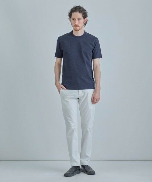 MEN'S BIGI / メンズビギ スラックス・ドレスパンツ | シャドーヘリンボーンストレッチパンツ | 詳細3