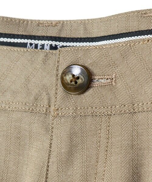 MEN'S BIGI / メンズビギ スラックス・ドレスパンツ | シャドーヘリンボーンストレッチパンツ | 詳細4