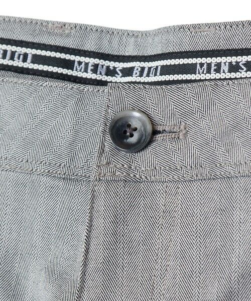 MEN'S BIGI / メンズビギ スラックス・ドレスパンツ | シャドーヘリンボーンストレッチパンツ | 詳細8