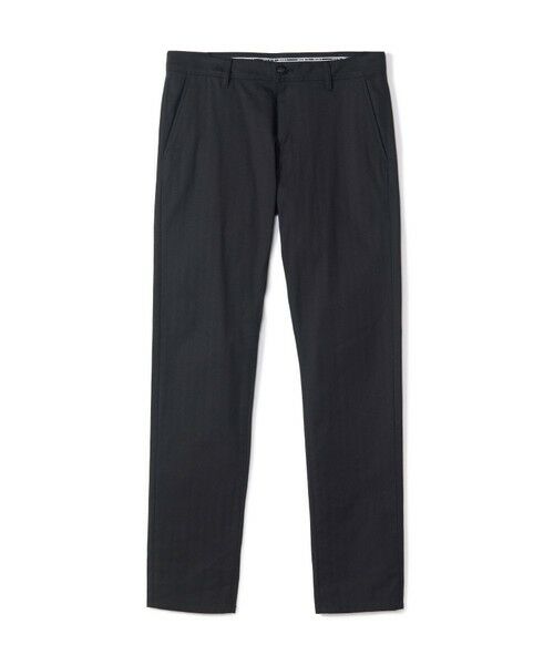 MEN'S BIGI / メンズビギ スラックス・ドレスパンツ | シャドーヘリンボーンストレッチパンツ（ブラック）