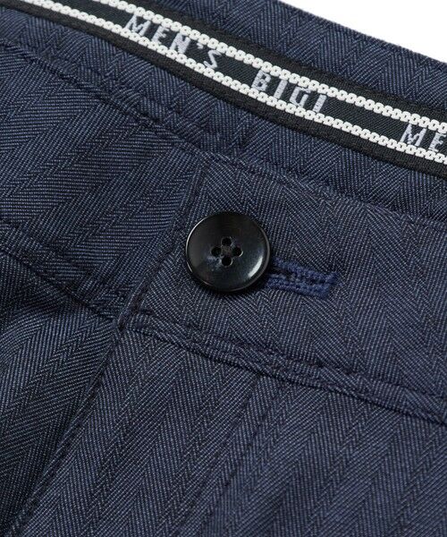 MEN'S BIGI / メンズビギ スラックス・ドレスパンツ | シャドーヘリンボーンストレッチパンツ | 詳細18