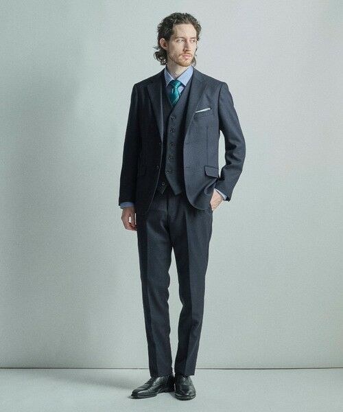 MEN'S BIGI / メンズビギ スラックス・ドレスパンツ | ミックスヤーン/ホップサックスラックス | 詳細6