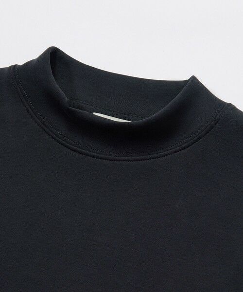 MEN'S BIGI / メンズビギ Tシャツ | スエードタッチ ダンボールモックネックトップス | 詳細8