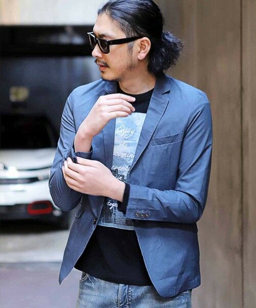 MEN'S BIGI / メンズビギ テーラードジャケット | ＡＩＲリップストップテーラードジャケット | 詳細3