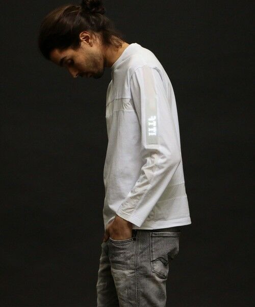 MEN'S BIGI / メンズビギ Tシャツ | LED搭載ロングTシャツ | 詳細6