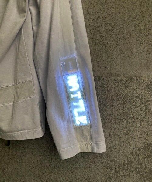 MEN'S BIGI / メンズビギ Tシャツ | LED搭載ロングTシャツ | 詳細2