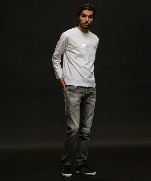 MEN'S BIGI / メンズビギ Tシャツ | LED搭載ロングTシャツ | 詳細4