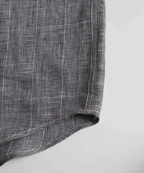 MEN'S BIGI / メンズビギ シャツ・ブラウス | フレンチリネン七分袖シャツ | 詳細6