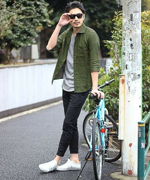 MEN'S BIGI / メンズビギ シャツ・ブラウス | フレンチリネン七分袖シャツ | 詳細30