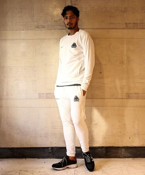 MEN'S BIGI / メンズビギ スウェット | 【JUST PLAY】スーパーストレッチ裏毛クルーネックトレーナー | 詳細1