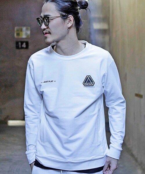 MEN'S BIGI / メンズビギ スウェット | 【JUST PLAY】スーパーストレッチ裏毛クルーネックトレーナー | 詳細5