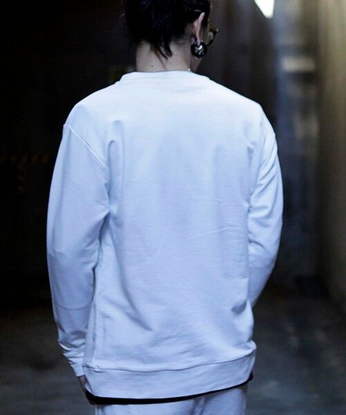 MEN'S BIGI / メンズビギ スウェット | 【JUST PLAY】スーパーストレッチ裏毛クルーネックトレーナー | 詳細7