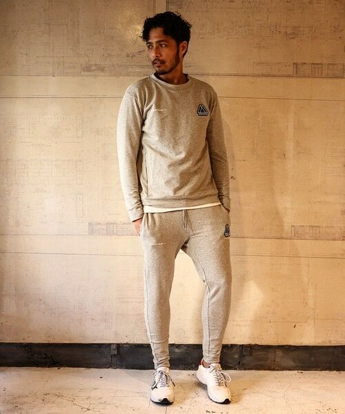 MEN'S BIGI / メンズビギ スウェット | 【JUST PLAY】スーパーストレッチ裏毛クルーネックトレーナー | 詳細14
