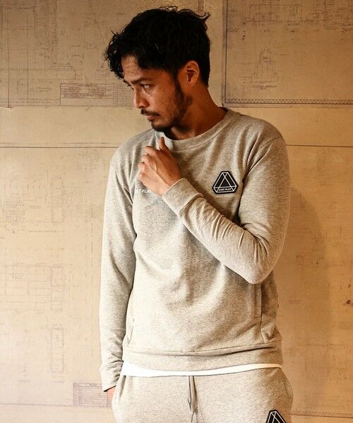 MEN'S BIGI / メンズビギ スウェット | 【JUST PLAY】スーパーストレッチ裏毛クルーネックトレーナー | 詳細15