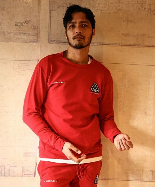 MEN'S BIGI / メンズビギ スウェット | 【JUST PLAY】スーパーストレッチ裏毛クルーネックトレーナー | 詳細26