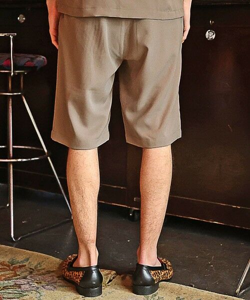 MEN'S BIGI / メンズビギ ショート・ハーフ・半端丈パンツ | 【セットアップ対応】ジョーゼットショートパンツ | 詳細12