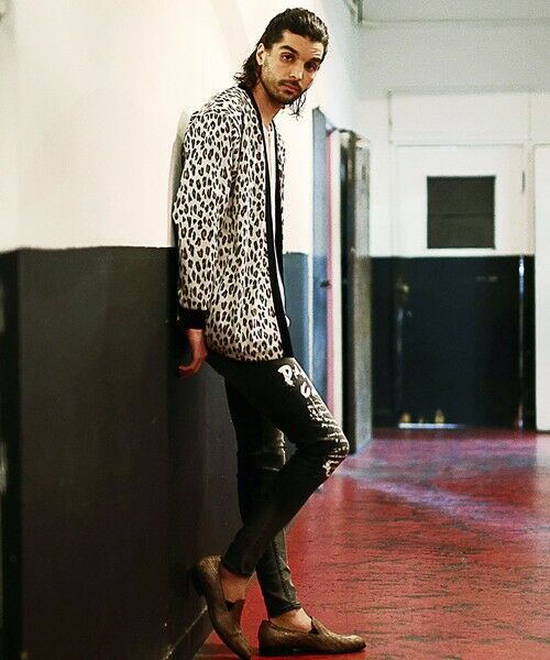 MEN'S BIGI / メンズビギ カーディガン・ボレロ | レオパード柄ダブルジャガードカーディガン | 詳細4