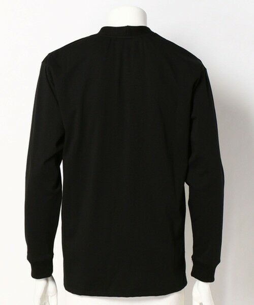 MEN'S BIGI / メンズビギ カーディガン・ボレロ | スムース×ベロアペイズリー柄カーディガン | 詳細4