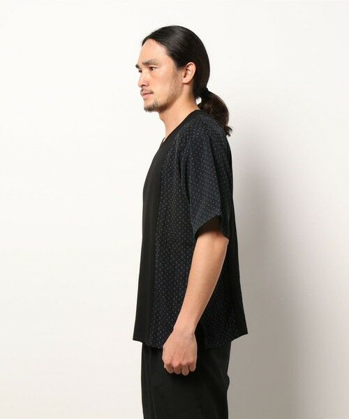 MEN'S BIGI / メンズビギ Tシャツ | 小紋柄Tシャツ | 詳細1
