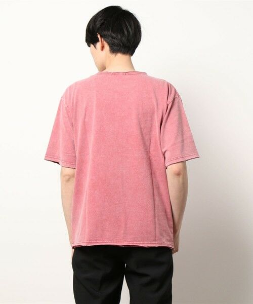 MEN'S BIGI / メンズビギ Tシャツ | Uネックピグメントカット半袖Tシャツ | 詳細2