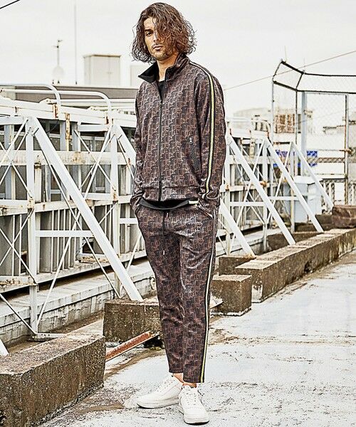 MEN'S BIGI / メンズビギ その他パンツ | 【JUST PLAY】プリントストレッチジャージ<セットアップ対応> | 詳細8