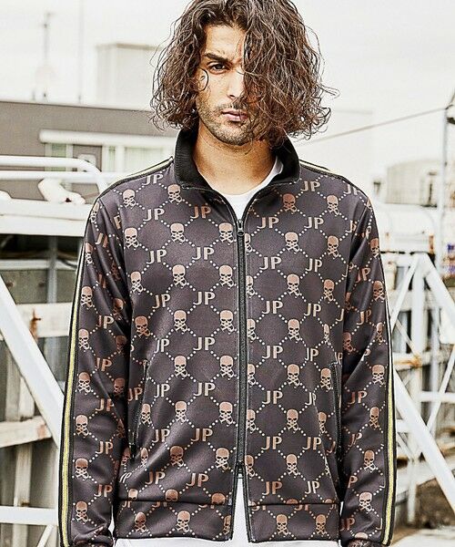 MEN'S BIGI / メンズビギ ブルゾン | 【JUST PLAY】プリントストレッチトラックジャケット/ジャージ<セットアップ対応> | 詳細3