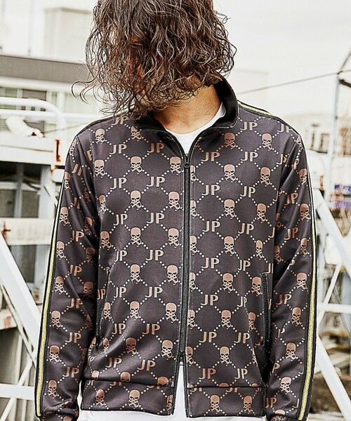 MEN'S BIGI / メンズビギ ブルゾン | 【JUST PLAY】プリントストレッチトラックジャケット/ジャージ<セットアップ対応> | 詳細4