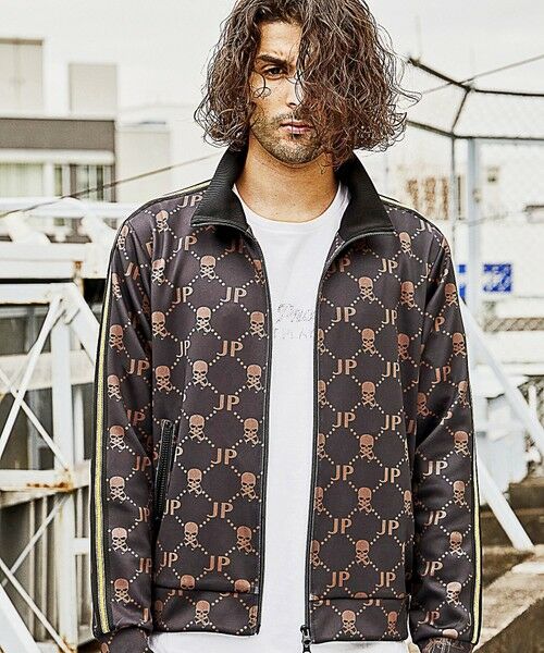 MEN'S BIGI / メンズビギ ブルゾン | 【JUST PLAY】プリントストレッチトラックジャケット/ジャージ<セットアップ対応> | 詳細7