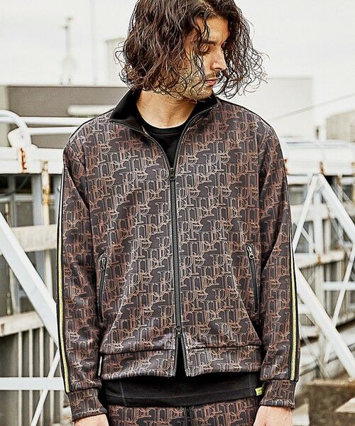 MEN'S BIGI / メンズビギ ブルゾン | 【JUST PLAY】プリントストレッチトラックジャケット/ジャージ<セットアップ対応> | 詳細13