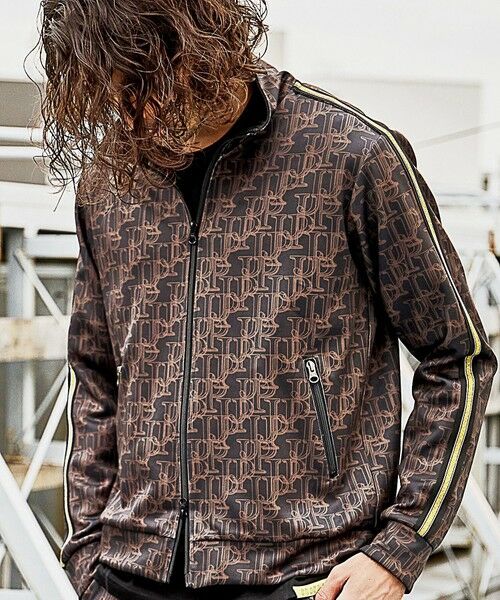 MEN'S BIGI / メンズビギ ブルゾン | 【JUST PLAY】プリントストレッチトラックジャケット/ジャージ<セットアップ対応> | 詳細14