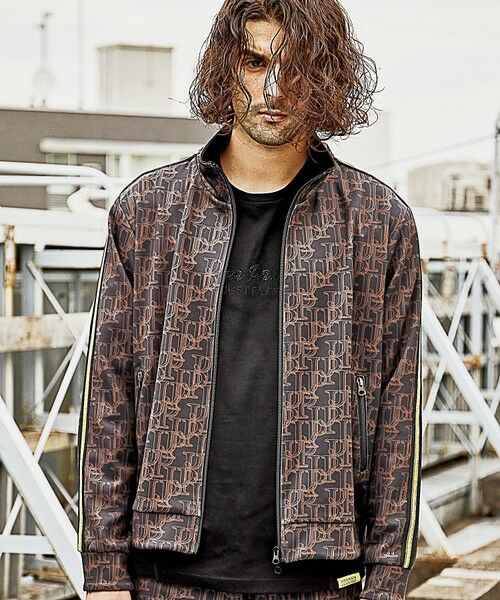 MEN'S BIGI / メンズビギ ブルゾン | 【JUST PLAY】プリントストレッチトラックジャケット/ジャージ<セットアップ対応> | 詳細15