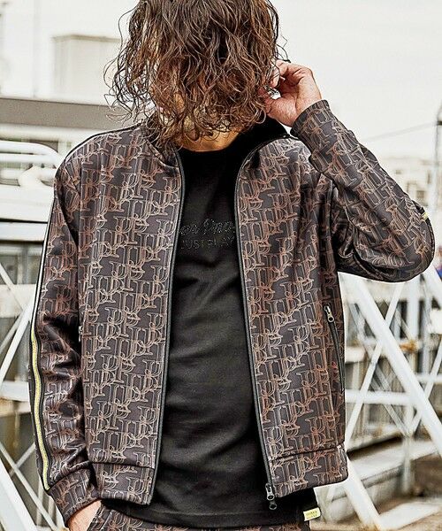 MEN'S BIGI / メンズビギ ブルゾン | 【JUST PLAY】プリントストレッチトラックジャケット/ジャージ<セットアップ対応> | 詳細16