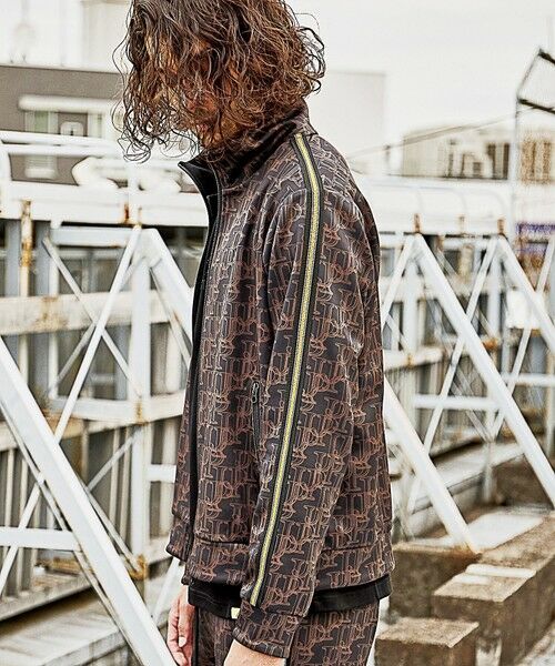 MEN'S BIGI / メンズビギ ブルゾン | 【JUST PLAY】プリントストレッチトラックジャケット/ジャージ<セットアップ対応> | 詳細17