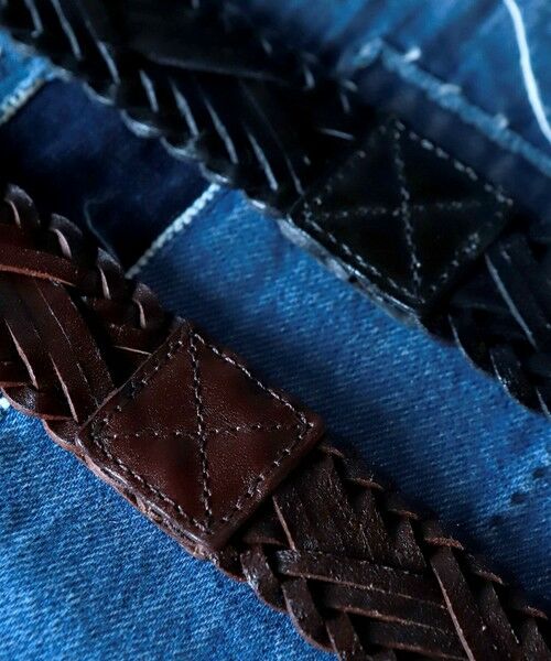 MEN'S BIGI / メンズビギ ベルト・サスペンダー | ダブルリングメッシュベルト | 詳細2