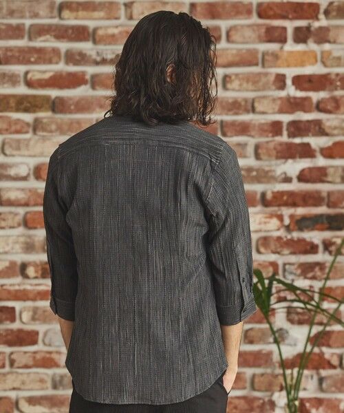 MEN'S BIGI / メンズビギ シャツ・ブラウス | ワッシャーチェック七分袖シャツ | 詳細6