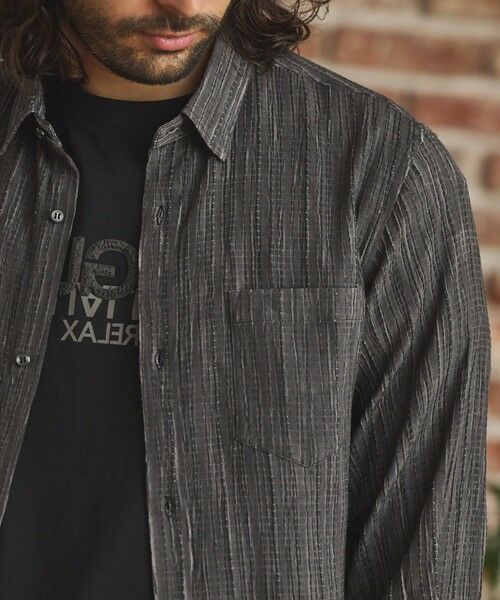 MEN'S BIGI / メンズビギ シャツ・ブラウス | ワッシャーチェック七分袖シャツ | 詳細7