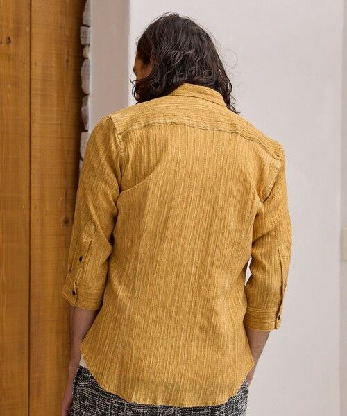 MEN'S BIGI / メンズビギ シャツ・ブラウス | ワッシャーチェック七分袖シャツ | 詳細11