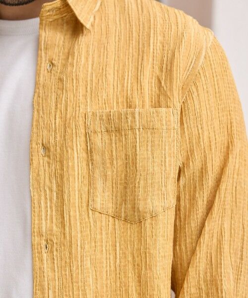 MEN'S BIGI / メンズビギ シャツ・ブラウス | ワッシャーチェック七分袖シャツ | 詳細12