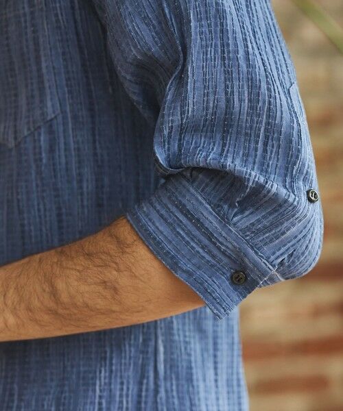 MEN'S BIGI / メンズビギ シャツ・ブラウス | ワッシャーチェック七分袖シャツ | 詳細18