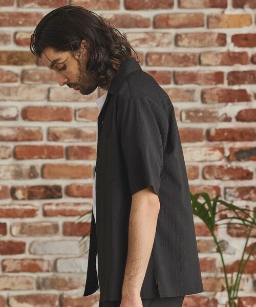 MEN'S BIGI / メンズビギ シャツ・ブラウス | 楊柳カチオン半袖開襟シャツ | 詳細8