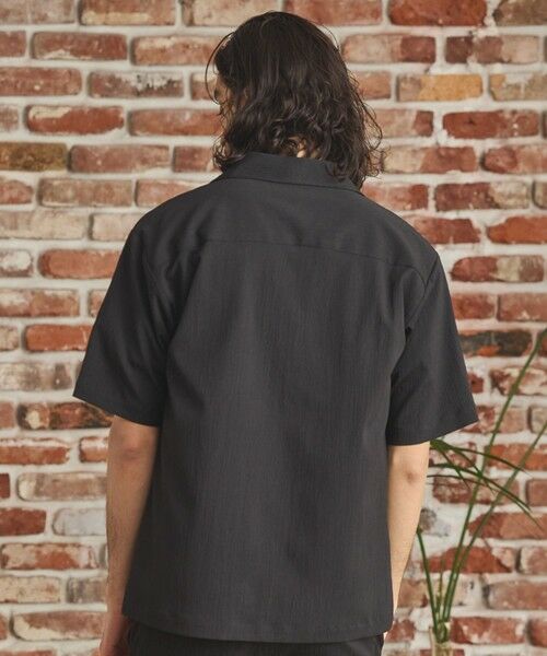 MEN'S BIGI / メンズビギ シャツ・ブラウス | 楊柳カチオン半袖開襟シャツ | 詳細9