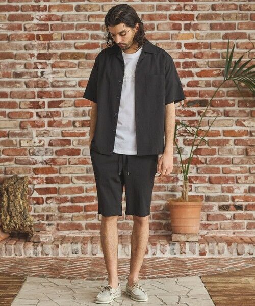 MEN'S BIGI / メンズビギ シャツ・ブラウス | 楊柳カチオン半袖開襟シャツ | 詳細6