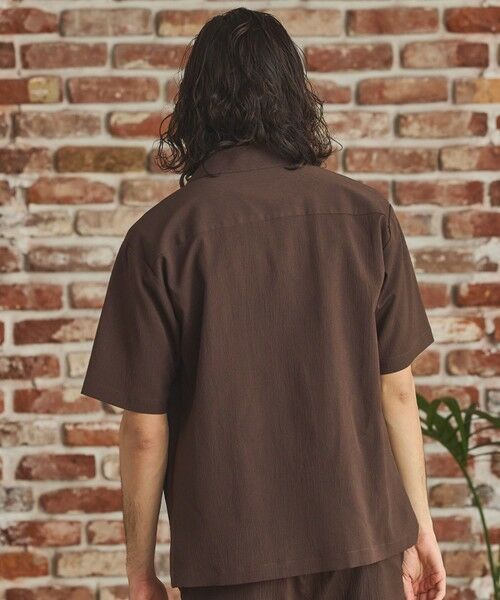 MEN'S BIGI / メンズビギ シャツ・ブラウス | 楊柳カチオン半袖開襟シャツ | 詳細13